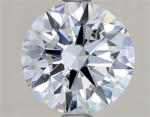 Foto Diamante Natural 1.50 quilates, Redondo , Color D, claridad SI1 y certificado GIA de