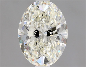 Picture of Natural Diamond 1.01 Carats, Oval with  Cut, J Color, VVS2 Clarity and Certified by GIA