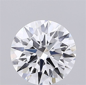 Picture of Lab Grown Diamond 1.11 Carats, Round with Ideal Cut, D Color, VVS2 Clarity and Certified by IGI