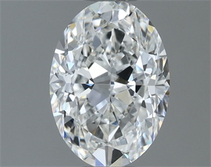 Picture of Natural Diamond 0.91 Carats, Oval with  Cut, F Color, VS1 Clarity and Certified by GIA