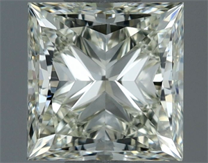 Picture of Natural Diamond 0.70 Carats, Princess with  Cut, K Color, VVS1 Clarity and Certified by IGI