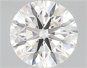 Natural Diamond 1.96 Carats, Round with Excellent Cut, H Color, VS1 Clarity and Certified by GIA