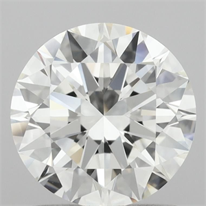 Picture of Natural Diamond 1.50 Carats, Round with Excellent Cut, G Color, VVS1 Clarity and Certified by IGI