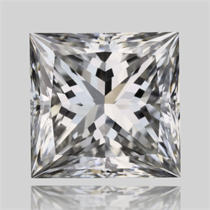 Foto Diamante Natural 0.40 quilates, Princesa , Color G, claridad VS2 y certificado GIA de