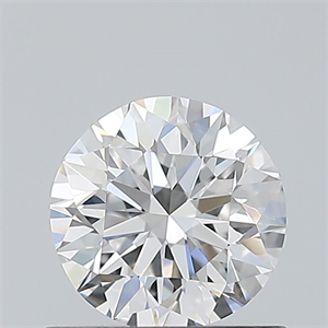 Picture of Natural Diamond 0.70 Carats, Round with Excellent Cut, E Color, VVS1 Clarity and Certified by GIA