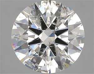 Foto Diamante Natural 2.51 quilates, Redondo , Color H, claridad SI2 y certificado IGI de