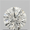 Diamante Natural 0.61 quilates, Redondo , Color K, claridad I1 y certificado GIA