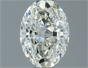 Diamante Natural 0.51 quilates, Ovalado , Color J, claridad VS1 y certificado GIA
