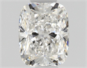 Natural Diamond 0.52 Carats, Cushion with  Cut, F Color, VVS1 Clarity and Certified by GIA