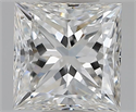 Diamante Natural 1.01 quilates, Princesa , Color E, claridad VVS2 y certificado GIA