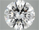 Lab Grown Diamond 5.10 Carats, Round with Ideal Cut, E Color, VS1 Clarity and Certified by IGI