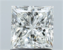 Natural Diamond 1.20 Carats, Princess with  Cut, I Color, VS2 Clarity and Certified by GIA