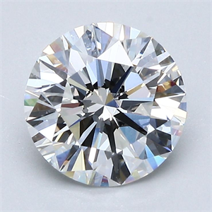 Picture of Natural Diamond 1.85 Carats, Round with Very Good Cut, E Color, VS1 Clarity and Certified by GIA