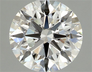 Picture of Natural Diamond 0.81 Carats, Round with Excellent Cut, I Color, VVS2 Clarity and Certified by GIA