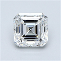 Natural Diamond 1.20 Carats, Asscher with  Cut, E Color, VS1 Clarity and Certified by GIA