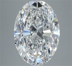 Foto Diamante Natural 5.60 quilates, Ovalado , Color E, claridad VS2 y certificado GIA de