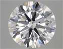 Lab Grown Diamond 8.15 Carats, Round with Ideal Cut, F Color, VS2 Clarity and Certified by IGI