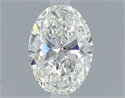 Natural Diamond 0.40 Carats, Oval with  Cut, I Color, VS2 Clarity and Certified by GIA