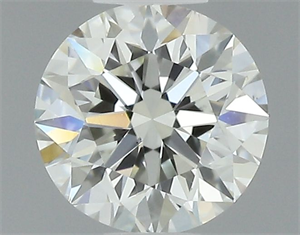 Picture of Natural Diamond 0.50 Carats, Round with Excellent Cut, H Color, VVS2 Clarity and Certified by IGI