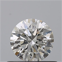 Natural Diamond 0.50 Carats, Round with Excellent Cut, F Color, VS1 Clarity and Certified by IGI
