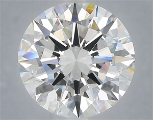Picture of Lab Grown Diamond 6.01 Carats, Round with Excellent Cut, E Color, VVS1 Clarity and Certified by IGI