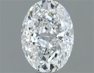 Picture of Natural Diamond 0.50 Carats, Oval with  Cut, F Color, IF Clarity and Certified by GIA
