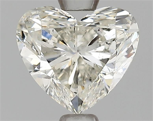 Picture of Natural Diamond 1.00 Carats, Heart with  Cut, H Color, SI1 Clarity and Certified by HRD