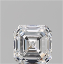 Natural Diamond 1.01 Carats, Asscher with  Cut, E Color, VVS2 Clarity and Certified by GIA