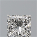 Diamante Natural 0.40 quilates, Princesa , Color F, claridad VVS1 y certificado IGI