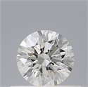 Diamante Natural 0.45 quilates, Redondo , Color H, claridad IF y certificado IGI