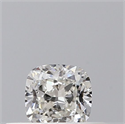 Natural Diamond 0.25 Carats, Cushion with  Cut, H Color, VS2 Clarity and Certified by GIA