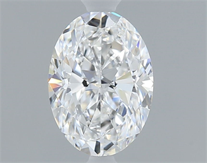 Foto Diamante Natural 0.70 quilates, Ovalado , Color D, claridad VVS2 y certificado GIA de