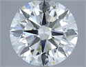 Diamante Natural 4.01 quilates, Redondo , Color J, claridad VS1 y certificado IGI