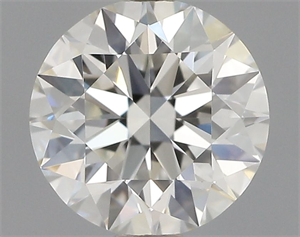 Picture of Natural Diamond 0.71 Carats, Round with Excellent Cut, I Color, VVS1 Clarity and Certified by GIA