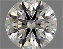 Diamante Natural 0.82 quilates, Redondo , Color I, claridad IF y certificado GIA