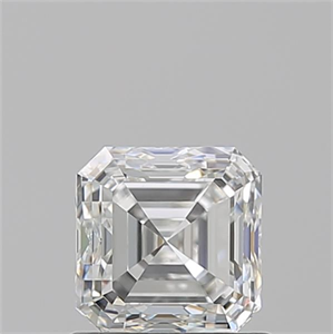 Picture of Natural Diamond 1.02 Carats, Asscher with  Cut, F Color, VS1 Clarity and Certified by GIA