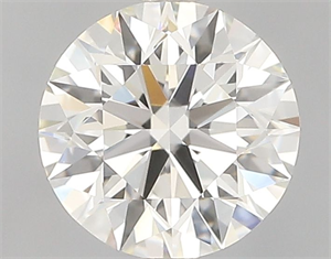 Picture of Natural Diamond 0.86 Carats, Round with Excellent Cut, I Color, IF Clarity and Certified by GIA