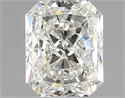 Natural Diamond 1.01 Carats, Radiant with  Cut, K Color, VVS2 Clarity and Certified by GIA