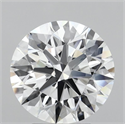 Lab Grown Diamond 4.25 Carats, Round with Ideal Cut, H Color, VVS2 Clarity and Certified by IGI