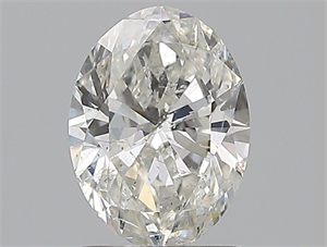 Foto Diamante Natural 1.20 quilates, Ovalado , Color H, claridad SI2 y certificado HRD de