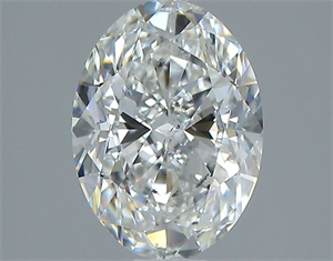 Foto Diamante Natural 1.01 quilates, Ovalado , Color G, claridad SI2 y certificado GIA de