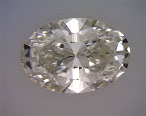Picture of Natural Diamond 1.01 Carats, Oval with  Cut, I Color, VS1 Clarity and Certified by GIA