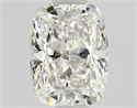 Natural Diamond 0.50 Carats, Cushion with  Cut, H Color, VVS1 Clarity and Certified by GIA
