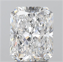 Natural Diamond 2.51 Carats, Radiant with  Cut, D Color, VS2 Clarity and Certified by GIA