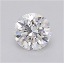 Del inventario de diamantes de laboratorio, 1.01 quilates, Redondo , Color E, claridad VVS2 y certificado IGI