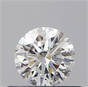 Diamante Natural 0.40 quilates, Redondo , Color G, claridad SI2 y certificado GIA