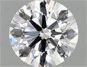 Lab Grown Diamond 1.43 Carats, Round with Ideal Cut, E Color, VS1 Clarity and Certified by IGI