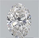 Diamante Natural 0.70 quilates, Ovalado , Color E, claridad VVS2 y certificado GIA