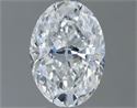 Diamante Natural 0.55 quilates, Ovalado , Color F, claridad SI2 y certificado GIA