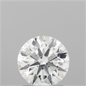 Lab Grown Diamond 1.04 Carats, Round with Ideal Cut, E Color, VVS1 Clarity and Certified by IGI